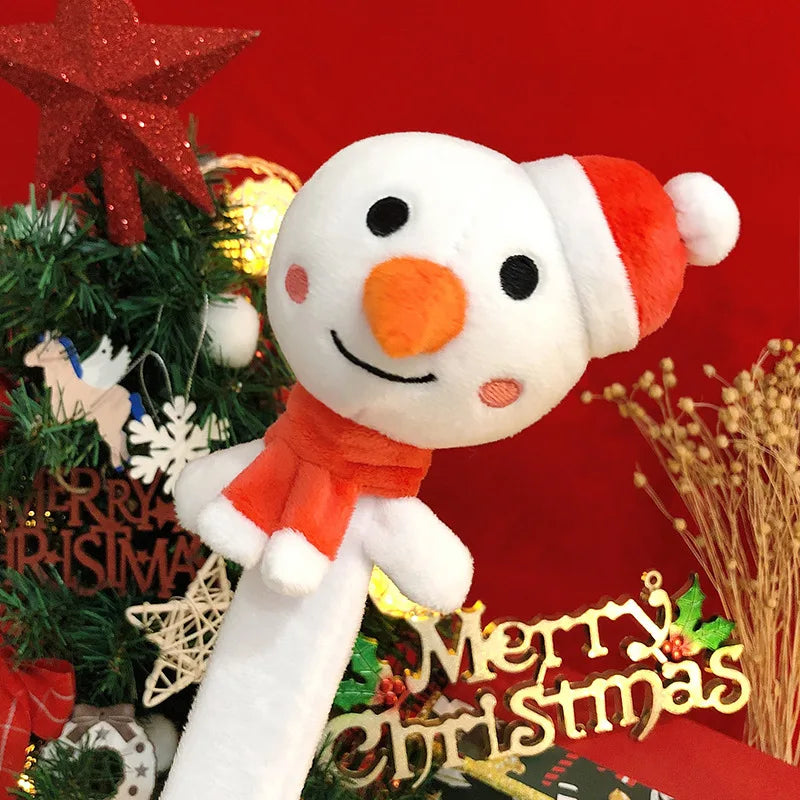 Creative Santa Claus Elk Pat Circle Christmas Patted Circle Christmas Bracelet Gifts Ornaments Toys