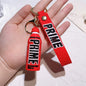 Wholesale 3D PVC Anime Prime Cartoon Keychain 3D Keychain Car Pendant Bag Toy Prime Drink Keychain