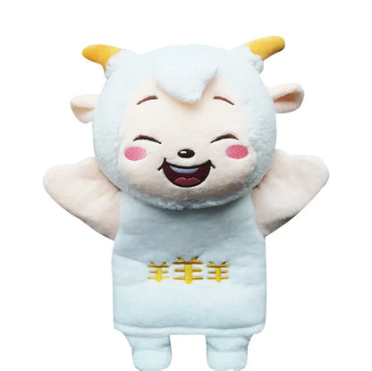 Wholesale Plush Animals Hand Puppet Cartoon Children Doll Props Customized Baby Sleep Plush Finger comfort Toy Customization