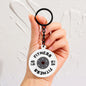 Fitness PVC Keychain Cute Bag Pendant for Women and Men Nice Cartoon Doll Rubber Keychain