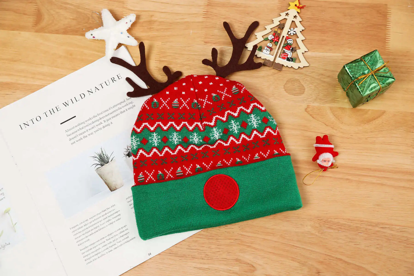 Style  New Year Snowman Sweater Hat Christmas Decorations Toys for Children