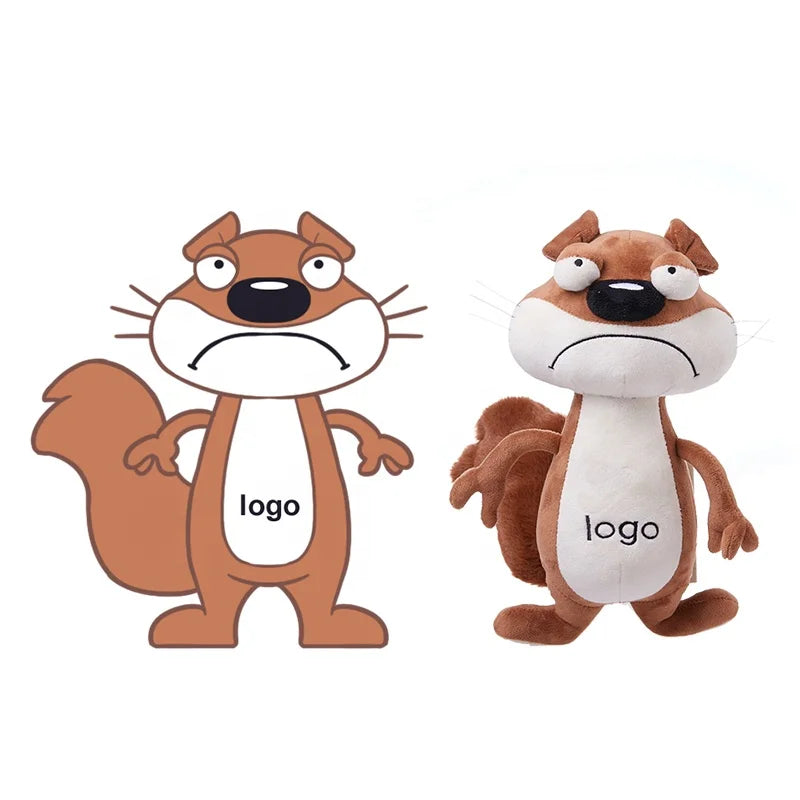Professional High Quality Plushie Customized Mascot Company logo Anime Plush Toys Dolls Pillow Customization