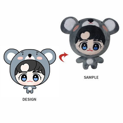 Custom Soft Character Anime Plush Doll Custom Stuffed Animal Toy Custom Plush Toys Keychain