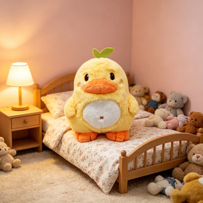 Customizable Super Soft Yellow Duck Plush Toy Cute Corporate Gift & Children's Day Giveaway with Logo & Name Embroidery Low MOQ
