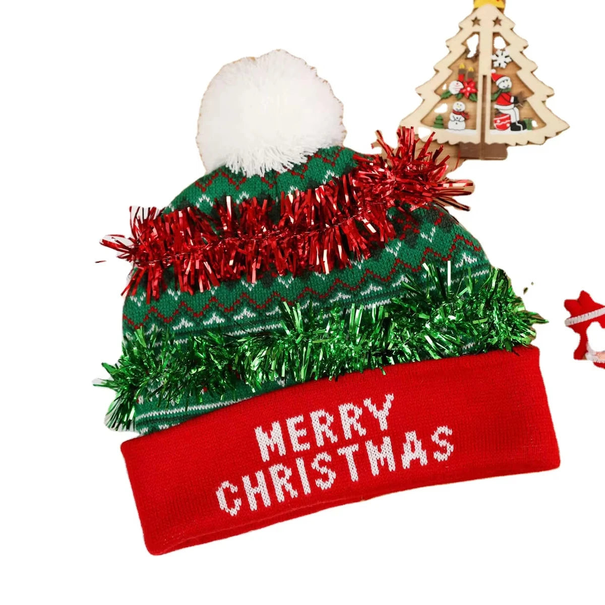 Style  New Year Snowman Sweater Hat Christmas Decorations Toys for Children